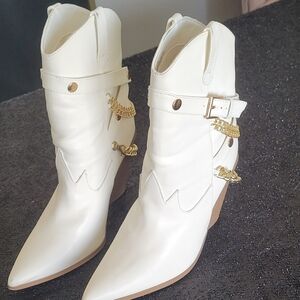 White Women's Boots